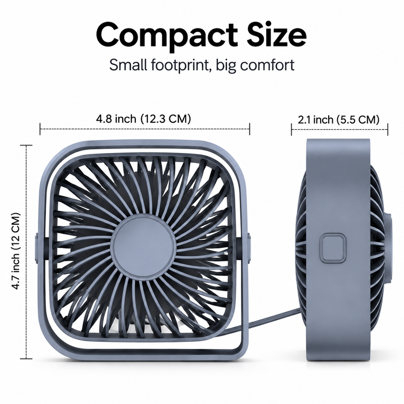 BreeZee | USB Tent Fan for Comfort & Circulation
