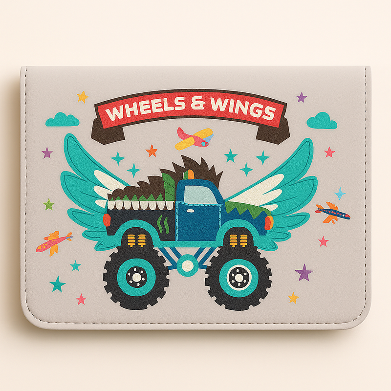 Wheels & Wings Theme Stickeez